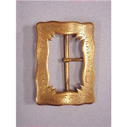 Large Victorian Dore Art Nouveau Buckle #992620