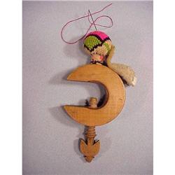 Victorian  Sewing Clamp & Berlin Work Pin #992623