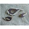 Image 1 : ELEGANT LG VINTAGE BROOCH & EARRINGS #992666
