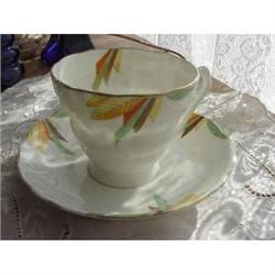 Art Deco Radfords Teacup and Saucer #992692