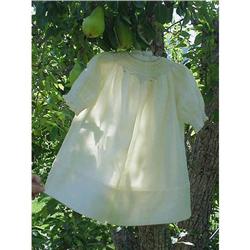 SWEET ANTIQUE SMOCKED DOLL SIZE DRESS #992695