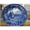 Image 1 : TRANSFERWARE B & W PLATE ADVERTISING WITCHES #992699
