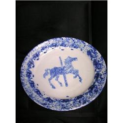 Signed Trotting Horse Plate #992715