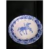 Image 1 : Signed Trotting Horse Plate #992715