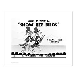 "Show Biz Bugs -Both Dancing" Numbered Limited Edition Giclee from Warner Bros. with Certificate of 