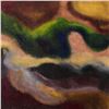 Image 2 : George Marlowe, "Strata" Original Acrylic Painting on Gallery Wrapped Canvas, Hand Signed with Certi