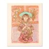 Image 1 : Edna Hibel (1917-2014), "Wendy the Youngest Docent" Limited Edition Lithograph, Numbered and Hand Si