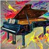 Image 2 : Jim Warren, "Very Grand Piano" Hand Signed, Artist Embellished AP Limited Edition Giclee on Canvas w