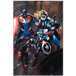 Marvel Comics "Captain America Corps #2" Numbered Limited Edition Giclee on Canvas by Phil Briones w