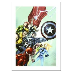 Marvel Comics, "Secret Invasion #1" Numbered Limited Edition Canvas by Leinil Francis Yu with Certif