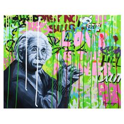 Nastya Rovenskaya- Mixed Media "Love is the Answer"