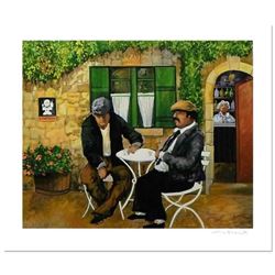 Guy Buffet, "After Dinner Drink" Limited Edition Serigraph; Numbered and Hand Signed with Certificat