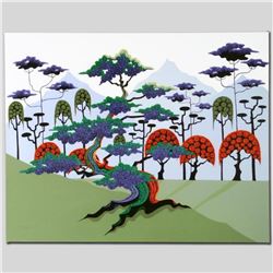 "Blue Sisters" Limited Edition Giclee on Canvas by Larissa Holt, Numbered and Signed. This piece com