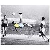 Image 1 : "Scissor Kick" Print, Autographed by Legendary Brazilian Footballer, Pele.