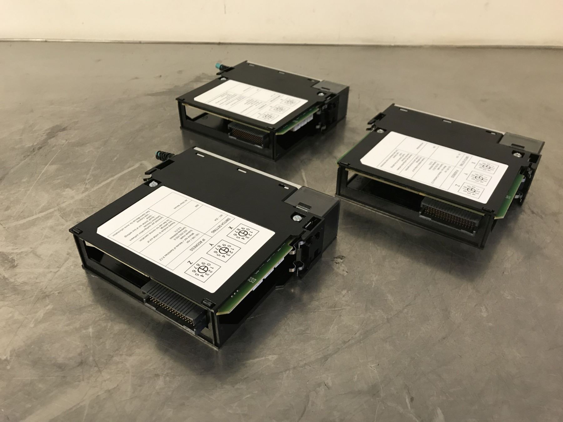 (3) ALLEN BRADLEY 1756-EN2T ETHERNET BRIDGE MODULE