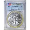 Image 1 : 2011 AMERICAN SILVER EAGLE, PCGS MS-70