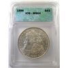 Image 1 : 1886 MORGAN DOLLAR, ICG MS-64