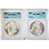Image 1 : 2-1921 MORGAN DOLLARS ICG MS64