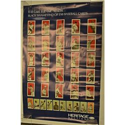 POSTER- BLACK SWAMP FIND OF E98 BASEBALL CARDS