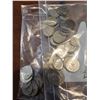 Image 3 : Bag of USA Quarters, Dimes & Nickels 1970's  A