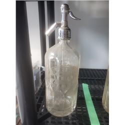 Antique Glass Seltzer Sarnia Soda Works Bottle A