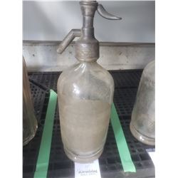 Antique Glass Seltzer A
