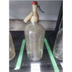 Antique Glass Seltzer A