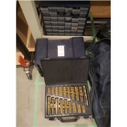 Mastercraft Drill Bits in Case plus more B