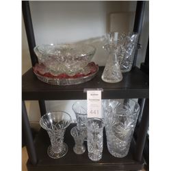 Crystal Vases & Serving Ware A