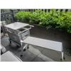 Image 1 : Heavy Duty Stainless Steel Cart & Aluminum Step C