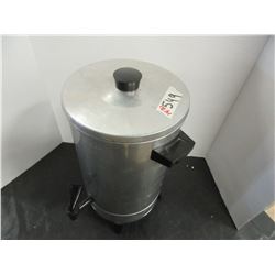 SMALL COFFEE PERCULATOR WITH ALUMINUM LID