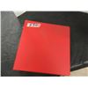 Image 1 : RED BINDER OF HOCKEY COLLECTOR TRADING CARDS