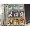 Image 3 : RED BINDER OF HOCKEY COLLECTOR TRADING CARDS
