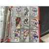 Image 4 : RED BINDER OF HOCKEY COLLECTOR TRADING CARDS