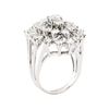 Image 4 : 5.09 ctw Diamond Ring - 14KT White Gold