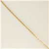 Image 4 : 14K Yellow Gold Double 10mm Pink Rose Quartz Bead Pendant & 16" Cable Link Chain