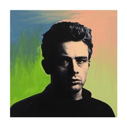 James Dean by Steve Kaufman (1960-2010)