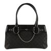 Image 1 : Gucci Horsebit Chain Shoulder Bag Black Gg Canvas Tote