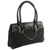 Image 3 : Gucci Horsebit Chain Shoulder Bag Black Gg Canvas Tote