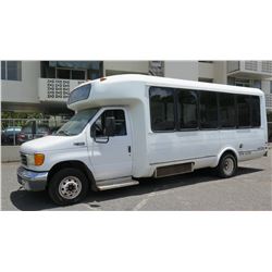 2005 Ford E450 Passenger Bus, 25-Passenger, 203,168 Miles, Lic. NWF077 - Needs Repair