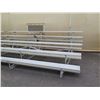 Image 4 : 5 Tier Metal Bleachers Grandstand Seating 15'x8'x4' (some damage)