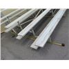 Image 13 : 5 Tier Metal Bleachers Grandstand Seating 15'x8'x4' (some damage)
