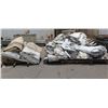 Image 1 : Qty 2 Pallets Misc Olympic Tent Flame Retardant Tarps & Panels