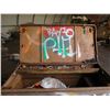 Image 5 : Pallet Rolling Metal & Black Hard Plastic Tool Boxes w/ Tools, Dayton Motor, etc