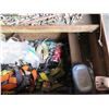 Image 8 : Pallet Rolling Metal & Black Hard Plastic Tool Boxes w/ Tools, Dayton Motor, etc