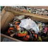 Image 9 : Pallet Rolling Metal & Black Hard Plastic Tool Boxes w/ Tools, Dayton Motor, etc