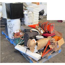 Pallet Traffic Cones, Emergency Reflectors, Plastic Bins, Sony Digital Control, etc