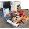 Image 1 : Pallet Traffic Cones, Emergency Reflectors, Plastic Bins, Sony Digital Control, etc