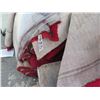 Image 11 : Multiple Rolls Red & Black Carpet, Green Astro-Turf Flooring, Carpet Mats, etc