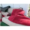 Image 15 : Multiple Rolls Red & Black Carpet, Green Astro-Turf Flooring, Carpet Mats, etc